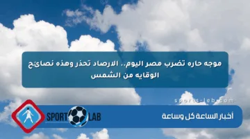 موجة حارة تضرب مصر اليوم.. الأرصاد تحذر وهذه نصائح الوقاية من الشمس